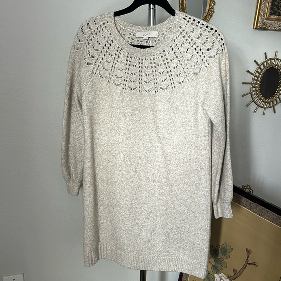 LOFT Sweater Dress - Picture 1 of 3